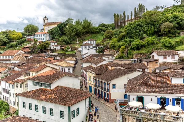 Die Stadt Ouro Preto Brasilien Ein Kulturerbe Der Unesco — Stockfoto