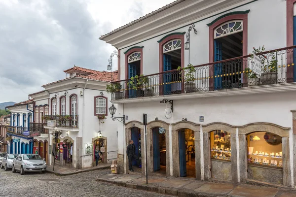 Ouro Preto Minas Gerais Novembro 2018 Compras Pedras Preciosas Ouro — Fotografia de Stock