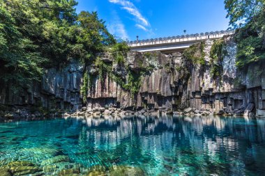 Güney Kore'de Jeju adasında inanılmaz su yansıma