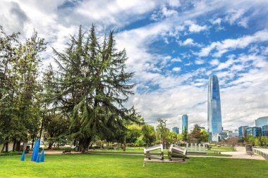 Bir açık hava Parkı Santiago del Chile