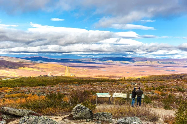 Alaska Usa Sept 10Th 2017 Tourist Amazing Landscape Northern Alaska — Stock Photo, Image