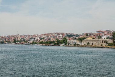 Istanbul Boğaziçi'nin taraftan Avrupa bölümünün görünümünü