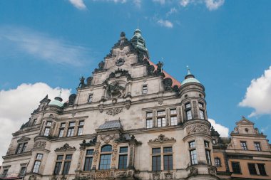 Antik mimari karmaşık parçası Almanya'da Dresden Kraliyet Sarayı olarak adlandırılan