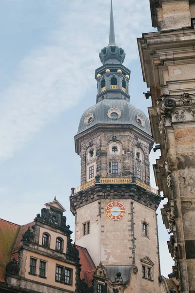Башня Гауссмана в Дрездене, Германия . — стоковое фото