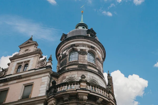 Częścią kompleksu architektonicznego starożytnych nazywane Pałac Królewski w Dreźnie w Niemczech — Zdjęcie stockowe