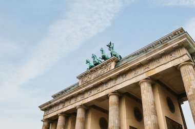 Berlin, Almanya 'daki Brandenburg Kapısı.