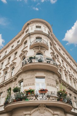 Bir konut bina Prag Çek Cumhuriyeti.