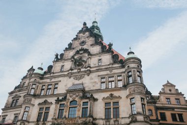 Antik mimari karmaşık parçası Almanya'da Dresden Kraliyet Sarayı olarak adlandırılan