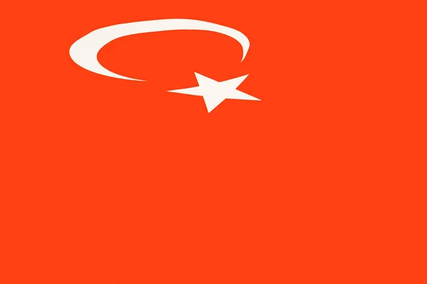 Ulusal Türk bayrağı Close-up — Stok fotoğraf