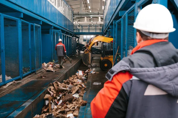 Planta de tratamiento de residuos . — Foto de Stock