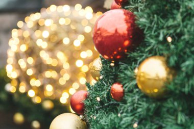 yakın çekim Noel süslemeleri