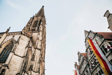 Münster Almanya Lamberti kilisede görünümünü.