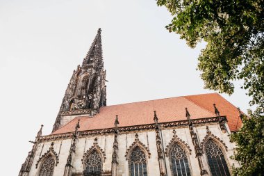 Münster Almanya Lamberti kilisede görünümünü