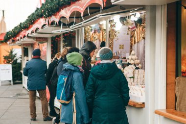 Berlin 'de Noel pazarı.