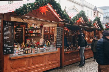 Berlin 'de Noel pazarı.
