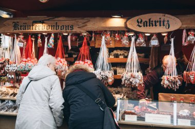 Berlin 'de Noel pazarı.