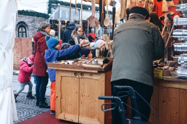 Berlin 'de Noel pazarı.
