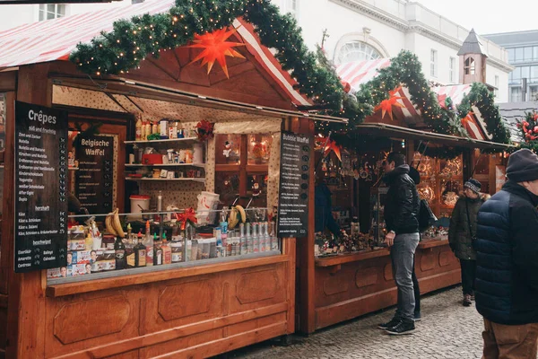 Berlin 'de Noel pazarı.