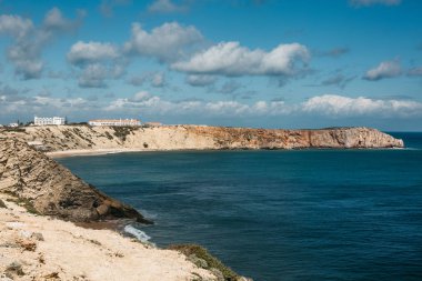 Atlantik okyanusunun güzel manzarası.