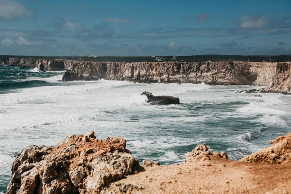 Hermosa vista del océano atlántico. — Foto de Stock