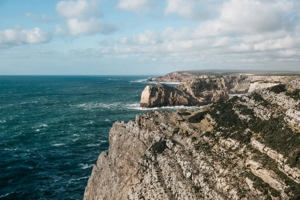 Piękny widok na ocean atlantycki. — Zdjęcie stockowe