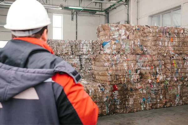 Planta de tratamiento de residuos . — Foto de Stock