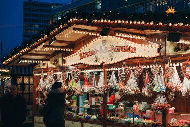 Berlin 'de Noel pazarı.