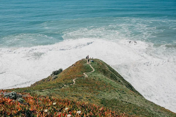 从葡萄牙罗卡角的西面可以欣赏大西洋的美丽景色 — 图库照片