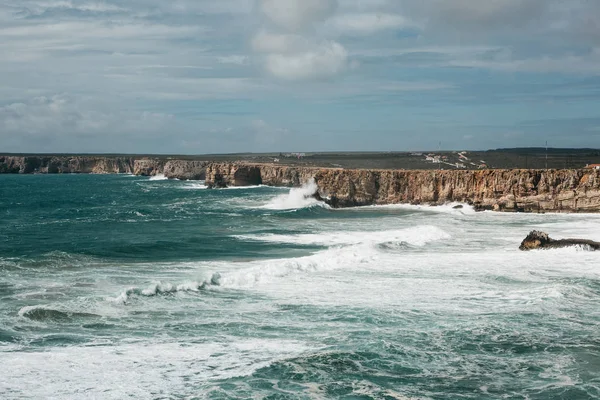 Piękny widok na ocean atlantycki. — Zdjęcie stockowe