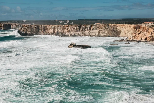 Prachtig uitzicht op de Atlantische Oceaan. — Stockfoto