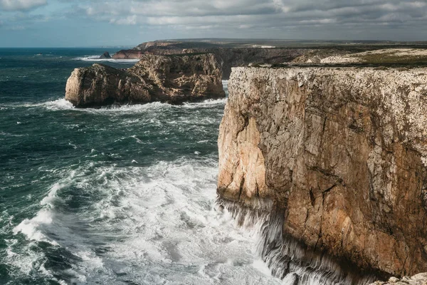 Hermosa vista del océano atlántico. — Foto de Stock