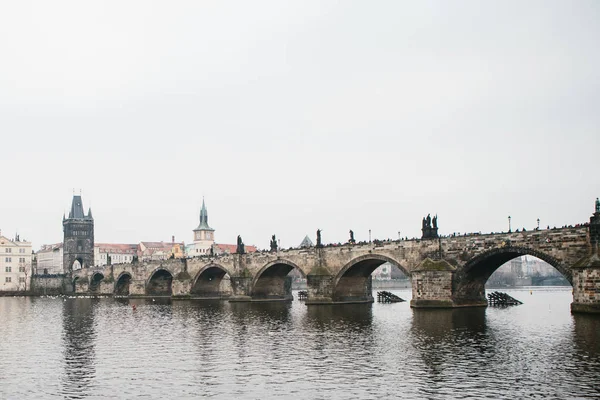 Karlsbron i Prag — Stockfoto