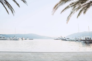 Yatların güzel görünümü.