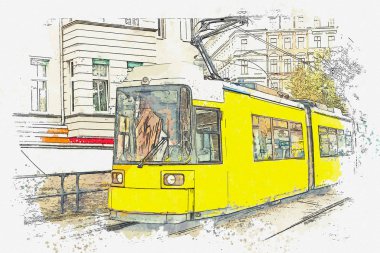 Berlin'de tramvay