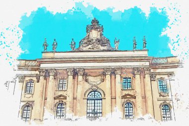 Humboldt Üniversitesi. Berlin, Almanya