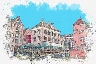 Amsterdam'da geleneksel mimari