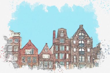 Amsterdam'da geleneksel mimari