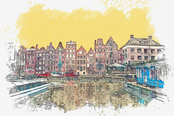 Amsterdam'da geleneksel mimari