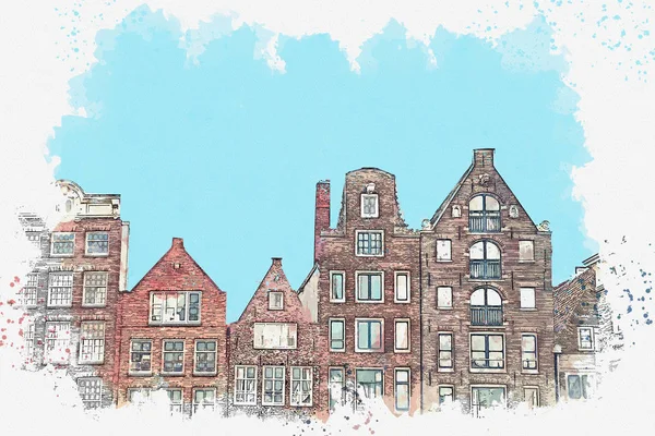 Amsterdam'da geleneksel mimari