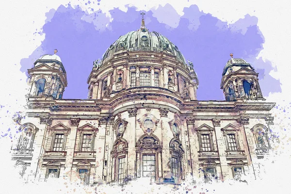 Берлинский собор в Берлине — стоковое фото