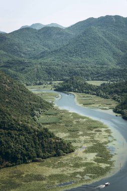 Karadağ'da güzel doğal manzara.