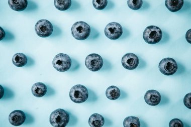 Mavi arkaplanda yabanmersini