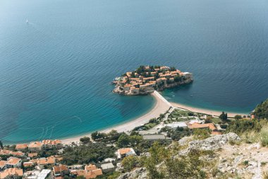 Sveti stefan Adası nda Karadağ
