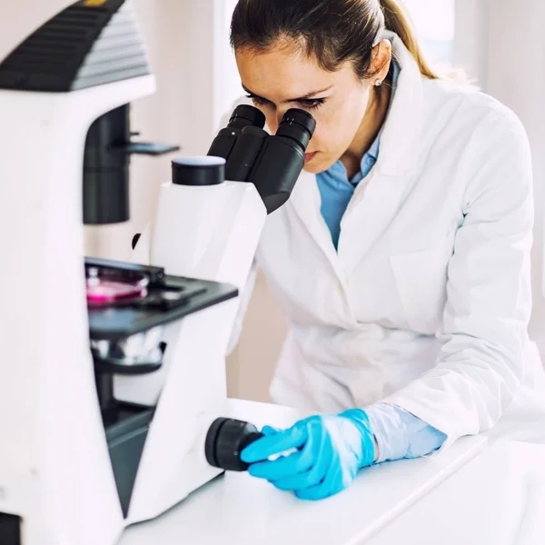 Cientista Fazer Experiências — Fotografia de Stock