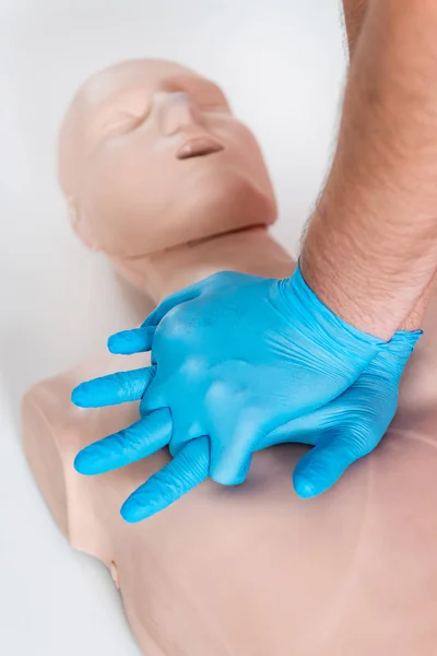 First Aid Training Cardiopulmonary Resuscitation First Aid Course — Stock Photo, Image