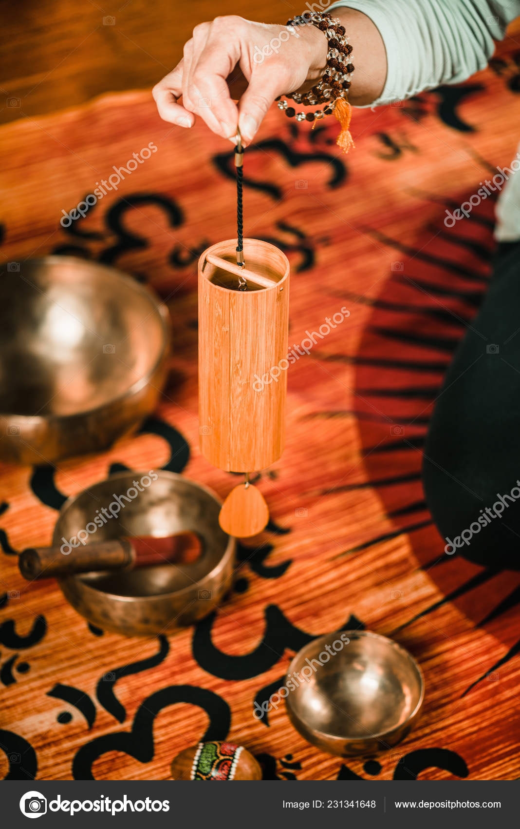 Koshi Chime Sound Therapy Stock Photo by ©microgen 231341648