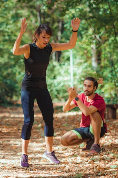 Arkadaşlar Açık Hava, Park, Doğa Egzersizleri