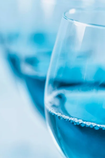 Mavi Şarap Makro Yakın Plan — Stok fotoğraf
