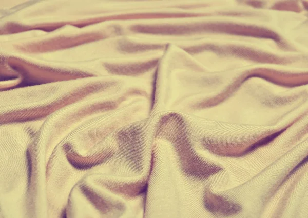 粉红色丝绸材料特写的背景 — 图库照片
