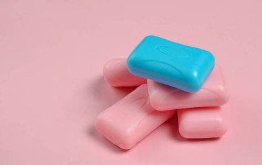 Pembe pastel adam pembe yakın çekim parçaları